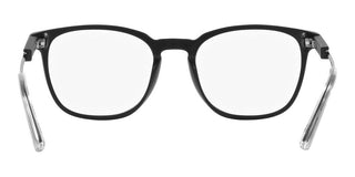 Prada PR 19ZV men Black Geometric Eyeglasses