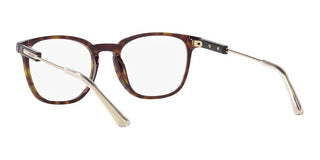 Prada PR 19ZV men Havana Geometric Eyeglasses