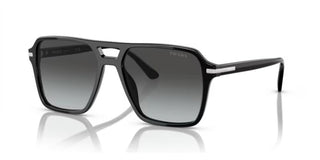 Prada PR 20YS men Black Pilot Sunglasses