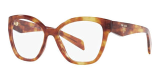 Prada PR 20ZV women Havana Butterfly Eyeglasses