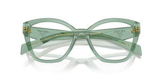 Prada PR 20ZV women Green Butterfly Eyeglasses