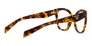 Prada PR 20ZV women Havana Butterfly Eyeglasses