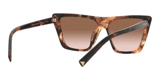 Prada PR 21ZS women Havana Butterfly Sunglasses