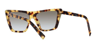 Prada PR 21ZS women Havana Butterfly Sunglasses