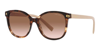 Prada PR 22ZS women Havana Squared Sunglasses