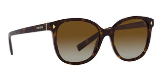 Prada PR 22ZS women Havana Squared Sunglasses