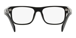 Prada PR 22ZV men Black Geometric Eyeglasses