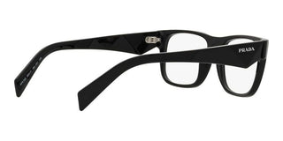 Prada PR 22ZV men Black Geometric Eyeglasses