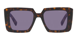 Prada PR 23YS women Havana Geometric Sunglasses