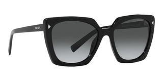 Prada PR 23ZS women Black Squared Sunglasses