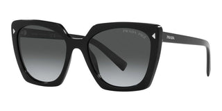 Prada PR 23ZS women Black Squared Sunglasses