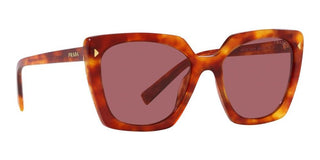 Prada PR 23ZS women Havana Squared Sunglasses