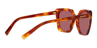 Prada PR 23ZS women Havana Squared Sunglasses