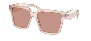 Prada PR 24ZS women Pink Squared Sunglasses