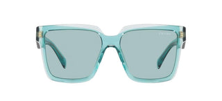 Prada PR 24ZS women Blue Squared Sunglasses