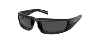 Prada PR 25YS men Black Geometric Sunglasses