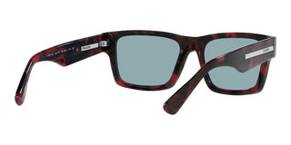 Prada PR 25ZS men Havana Rectangle Sunglasses