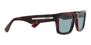 Prada PR 25ZS men Havana Rectangle Sunglasses