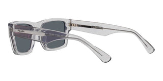 Prada PR 25ZS men Grey Rectangle Sunglasses