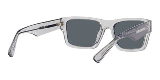 Prada PR 25ZS men Grey Rectangle Sunglasses