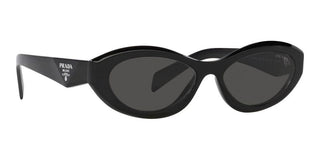 Prada PR 26ZS women Black Cat Eye Sunglasses