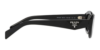 Prada PR 26ZS women Black Cat Eye Sunglasses