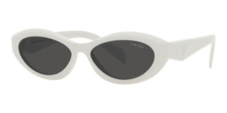 Prada PR 26ZS women White Cat Eye Sunglasses