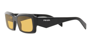 Prada PR 27ZS men Black Geometric Sunglasses