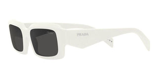 Prada PR 27ZS men White Geometric Sunglasses