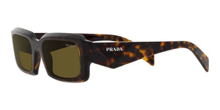 Prada PR 27ZS men Havana Geometric Sunglasses