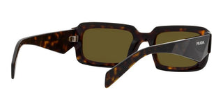 Prada PR 27ZS men Havana Geometric Sunglasses