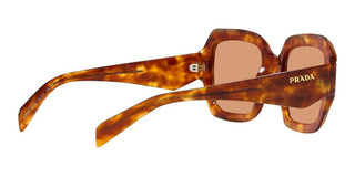 Prada PR 28ZS women Havana Geometric Sunglasses