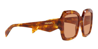 Prada PR 28ZS women Havana Geometric Sunglasses