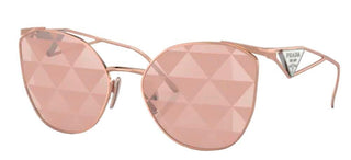 Prada PR 50ZS women Pink Visor Sunglasses