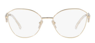 Prada PR 52ZV women Gold Cat Eye Eyeglasses