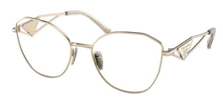 Prada PR 52ZV women Gold Cat Eye Eyeglasses