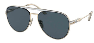 Prada PR 54ZS men Silver Pilot Sunglasses