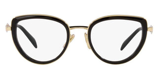 Prada PR 54ZV women Black Cat Eye Eyeglasses