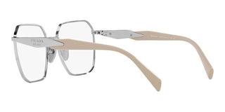 Prada PR 56ZV women Silver Squared Eyeglasses