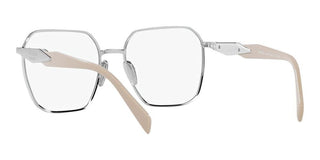 Prada PR 56ZV women Silver Squared Eyeglasses