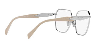 Prada PR 56ZV women Silver Squared Eyeglasses