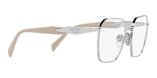 Prada PR 56ZV women Silver Squared Eyeglasses