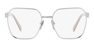 Prada PR 56ZV women Silver Squared Eyeglasses