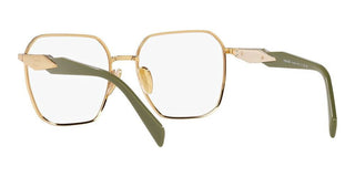 Prada PR 56ZV women Gold Squared Eyeglasses