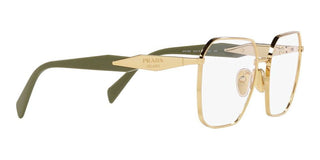 Prada PR 56ZV women Gold Squared Eyeglasses