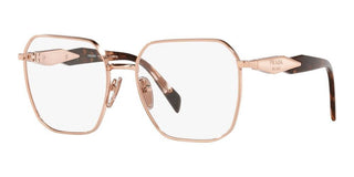 Prada PR 56ZV women Rose gold Squared Eyeglasses