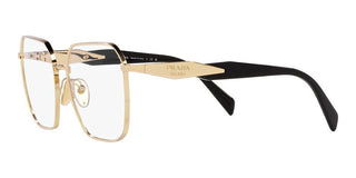 Prada PR 56ZV women Gold Squared Eyeglasses