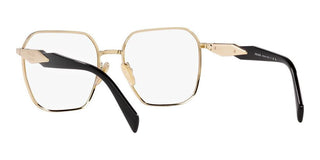 Prada PR 56ZV women Gold Squared Eyeglasses