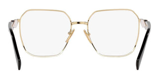 Prada PR 56ZV women Gold Squared Eyeglasses