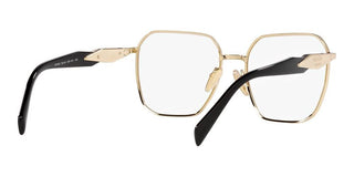 Prada PR 56ZV women Gold Squared Eyeglasses